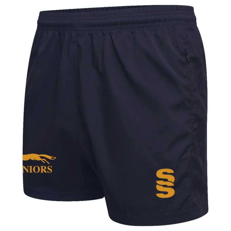Leicestershire CCC Seniors Performance Gym Short : Navy