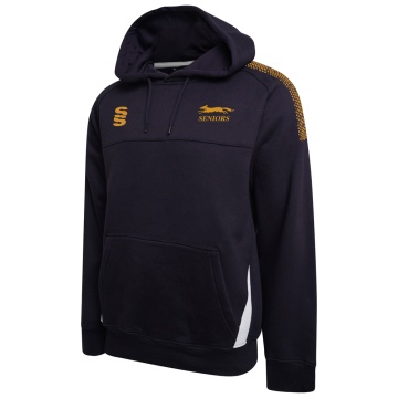 Leicestershire CCC Senior Fuse Hoody : Navy / White