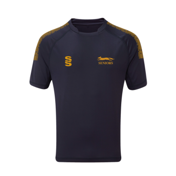 Leicestershire CCC Senior Dual Games Shirt : Navy